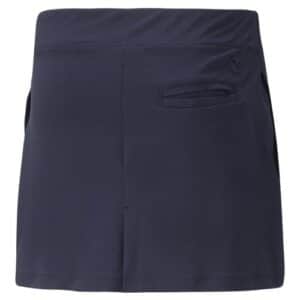 Girls golf Puma knit skirt in navy